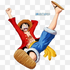 Luffy Jumping Render By Miahatake13 Luffy Jumping Render - Monkey D Luffy Jumping, HD Png Download - jump png