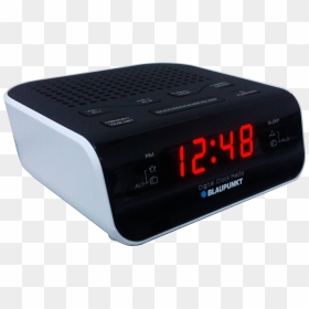 Blaupunkt Clock Radio - Digital Clock Png Transparent Background, Png Download - digital clock png