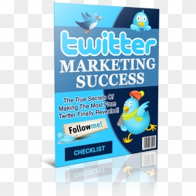 Twitter Marketing Success Checklist - Follow Me On Twitter, HD Png Download - twitter image png