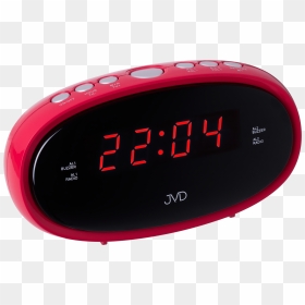 Digital Alarm Clock Jvd Sb95 - Radio Clock, HD Png Download - digital clock png