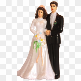 Bedrock Tax Weddingcouple - Bride And Groom Cake Topper Png, Transparent Png - wedding couple png