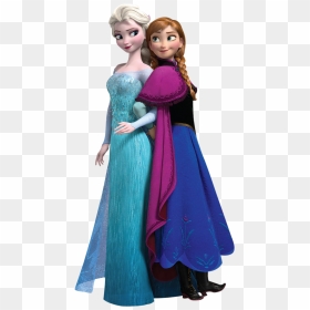 Frozen Disney Anna Elsa01 - Elsa Anna, HD Png Download - anna frozen png