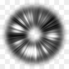 Circle, HD Png Download - white light burst png