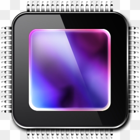Cpu, Electronic, Microprocessor Icon - Microprocessor Processor Cpu Png Icon, Transparent Png - cpu png