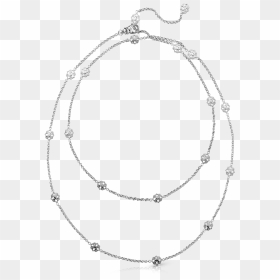 Buccellati Necklace Png, Transparent Png - silver line png
