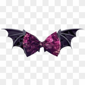 #bow #bat #halloween #spooky #costume #hairbow #black - Tuxedo, HD Png Download - purple bow png