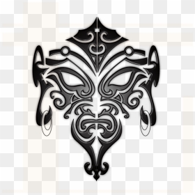Maori Face Tattoo Designs, HD Png Download - face tattoos png