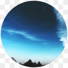 Sky Background~@alissabeanz Icon Background Iconbackgro - Circle Icon Sky, HD Png Download - sky background png