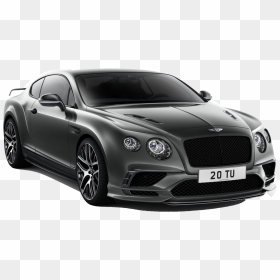 Black Bentley Continental Gt 2018, HD Png Download - bentley png