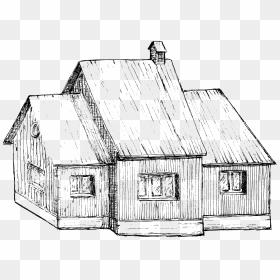 House Drawing 2, HD Png Download - png house
