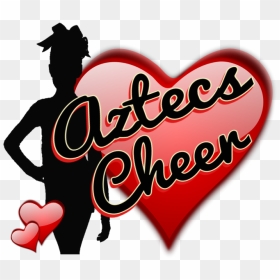 Vector Freeuse Stock Cheer Coach Clipart - Aztec Cheer, HD Png Download - cheerleading png