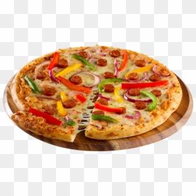 7 Inch Pizza, HD Png Download - fast food png