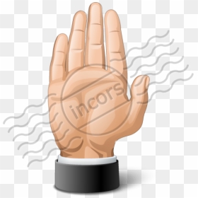 Illustration, HD Png Download - stop hand png
