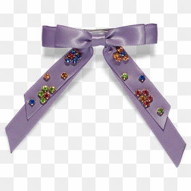 Lavender, HD Png Download - purple bow png