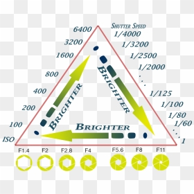 Golden Triangle Of Exposure - Triangle, HD Png Download - gold triangle png