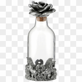 Glass Bottle , Png Download - Rose Bottle Cap, Transparent Png - glass bottle png