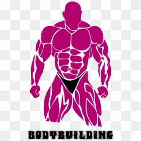 Bodybuilding Physical Fitness Fitness Centre Can Stock - Clip Art Bodybuilder Logo, HD Png Download - body builder png