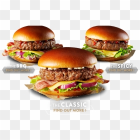 Transparent Mcdonalds Food Png - Mcdonalds Signature Burger, Png Download - fast food png