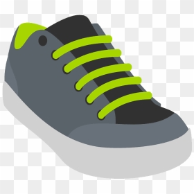 Running Shoe Emoji Clipart - Discord Shoe Emoji, HD Png Download - running shoes png