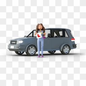 Dayinsure Learner Driver - Learner Driver Good Luck, HD Png Download - car driving png