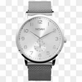 Silver Silver Steal Slim Line Noah Watches - Green Papaya - Preston, HD Png Download - silver line png