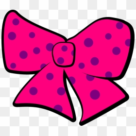 Hair Bow Clipart, HD Png Download - purple bow png