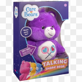 Share Bear 13” Talking Plush - Care Bears, HD Png Download - care bears png