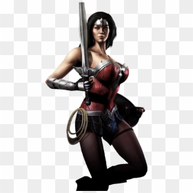 Wonder Woman Png Picture - Wonder Woman New 52 Injustice, Transparent Png - wonderwoman png