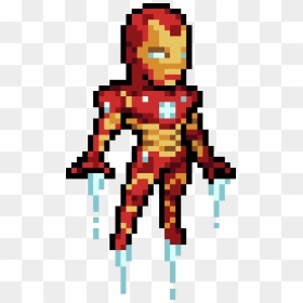 Transparent Marvel Superheroes Png - Iron Man Pixel Png, Png Download - superheroes png