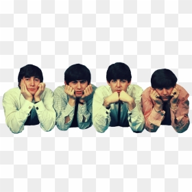 The Beatles In Line - Transparent The Beatles Png, Png Download - the beatles png