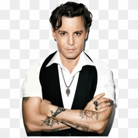 Johnny Depp Transparent Background - Johnny Depp Tattoos, HD Png Download - johnny depp png