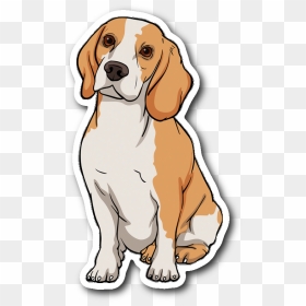 Beagle Stickers, HD Png Download - beagle png