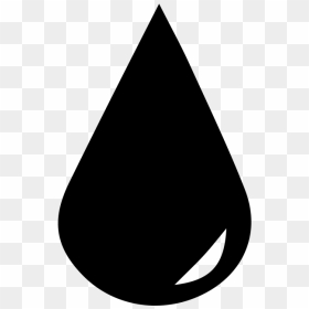 Black Water Drop Clipart, HD Png Download - face tattoos png