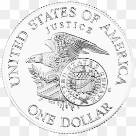 One Dollar Png - Silver Dollar, Transparent Png - one dollar png