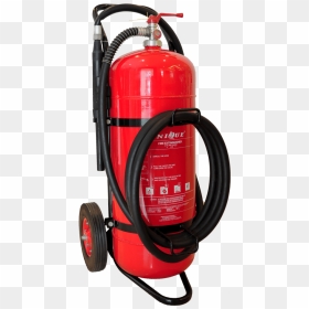 50 Kg Trolley Type Dry Powder Fire Extinguisher - Fire Extinguishers Co2 Trolley, HD Png Download - fire extinguisher png
