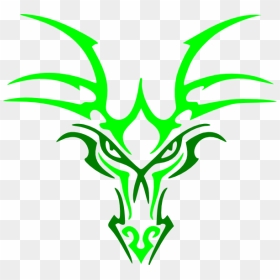 Transparent Suffer Clipart - Dragon Tribal Back Tattoo, HD Png Download - face tattoo png