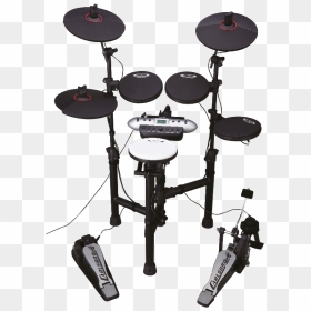 Compact Electric Drum Kit, HD Png Download - drum set png