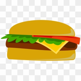 Clipart Transparent Download Burger Man Cliparthot - Clip Art, HD Png Download - fast food png