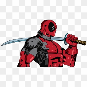 Deadpool Cable Comic Book Marvel Comics - Comic Transparent Deadpool Png, Png Download - superheroes png