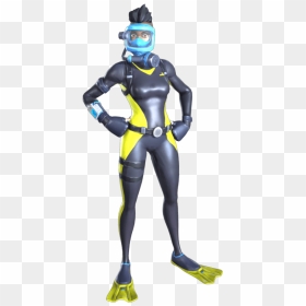 Reef Ranger Outfit - Fortnite Reef Ranger Png, Transparent Png - reef png