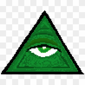 Illuminati Illuminés Radiology The Golden Triangle - Pixel Illuminati Png, Transparent Png - gold triangle png