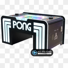 Atari Pong Arcade Table By Universal Space - Atari Pong Table Arcade, HD Png Download - atari png