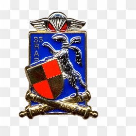 Insigne Du 35e Régiment D"artillerie Parachutiste - Crest, HD Png Download - rap png