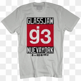 Cb G3 Nueva York White T-shirt - Active Shirt, HD Png Download - white t shirt template png