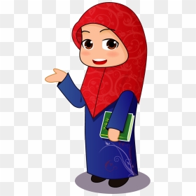 Muslim Islam Hijab Clip Art - Muslim Girl Clipart, HD Png Download - muslim png