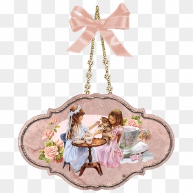 Thumb Image - Two Little Girls, HD Png Download - tea party png