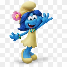 Smurfs The Lost Village Smurf Blossom, Hd Png Download - Smurfs The Lost Village Smurfblossom, Transparent Png - princess poppy png