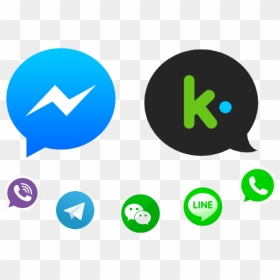 Facebook Messenger , Png Download - Top Messaging Apps 2019, Transparent Png - messenger png