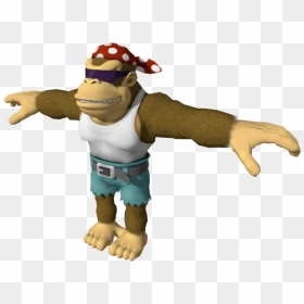 Cursed Image Meme T Pose , Png Download - Funky Kong, Transparent Png - meme pngs