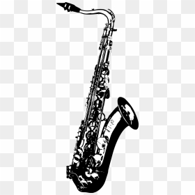Tenor Saxophone Big Image - Tenor Saxophone Clipart, HD Png Download - saxaphone png